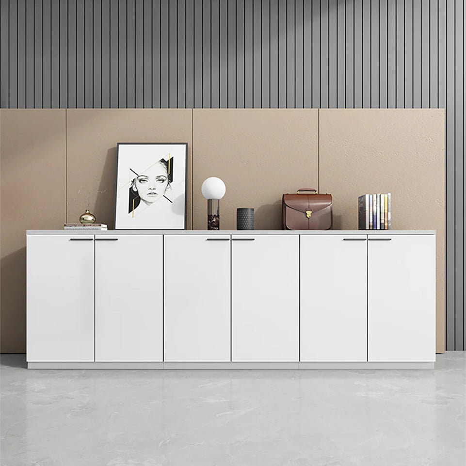 Office partition cabinet black and white storage cabinet WJG-1011