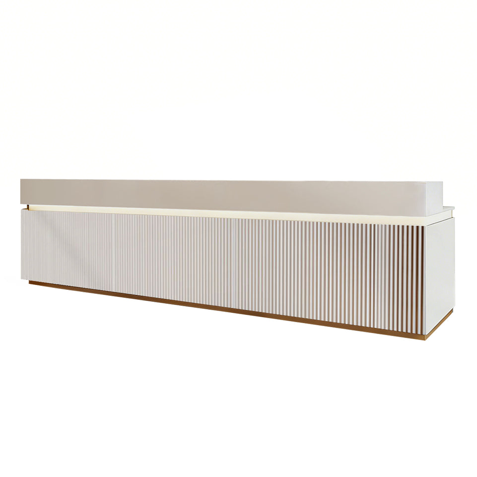 Modern Reception Desk 63-157 in Wide for Office Lobby