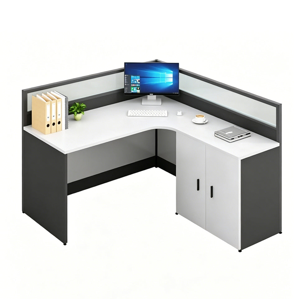 Versatile Workstation with Foldable Napping Bed – Modern Office Desk and Chair Combo BGZ-K001
