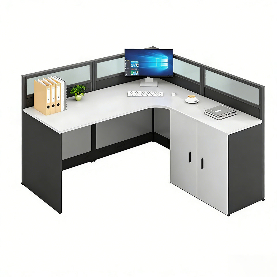 Versatile Workstation with Foldable Napping Bed – Modern Office Desk and Chair Combo BGZ-K001