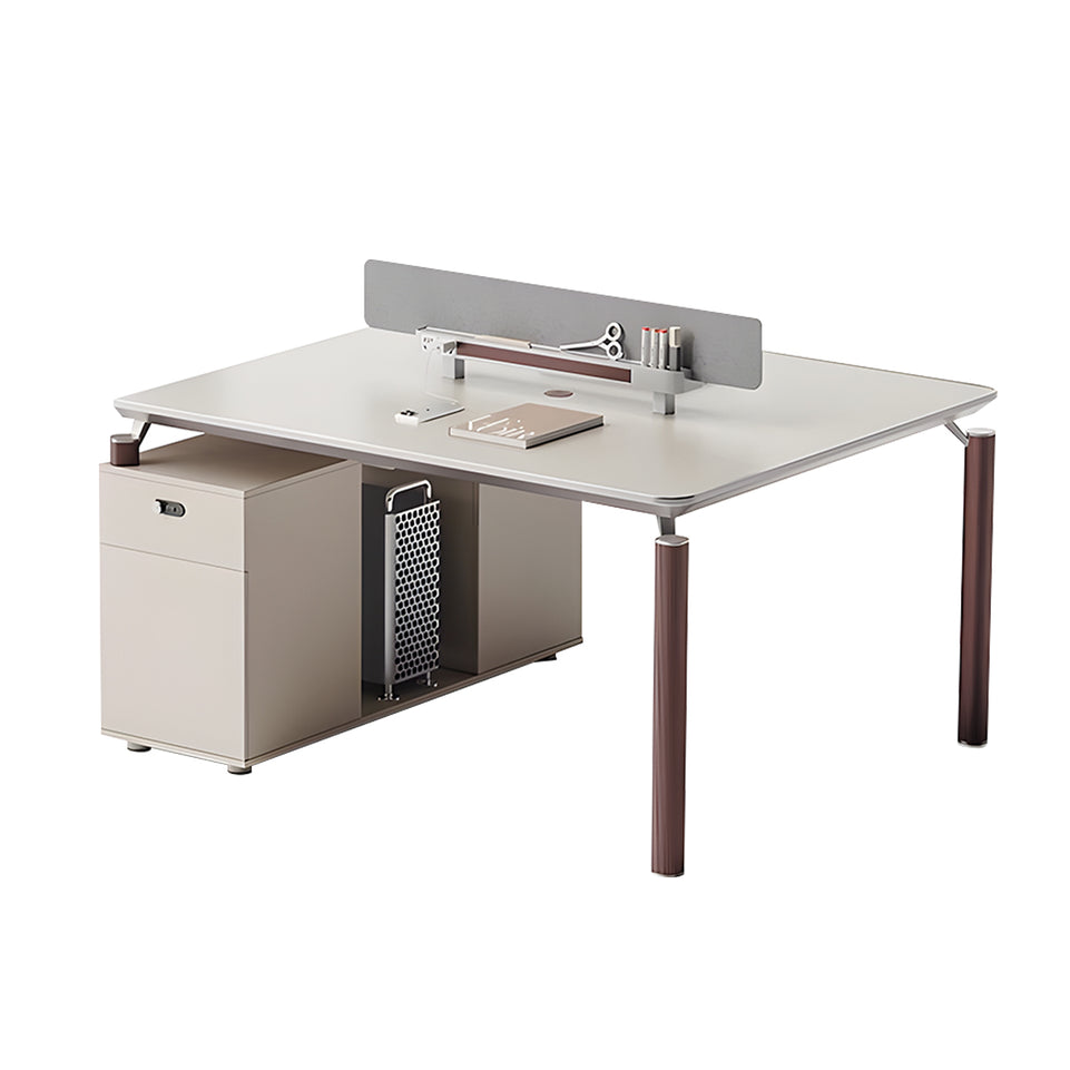 Modern Office Desk with Under-Desk Storage Cabinet for Office Staff BGZ-2056