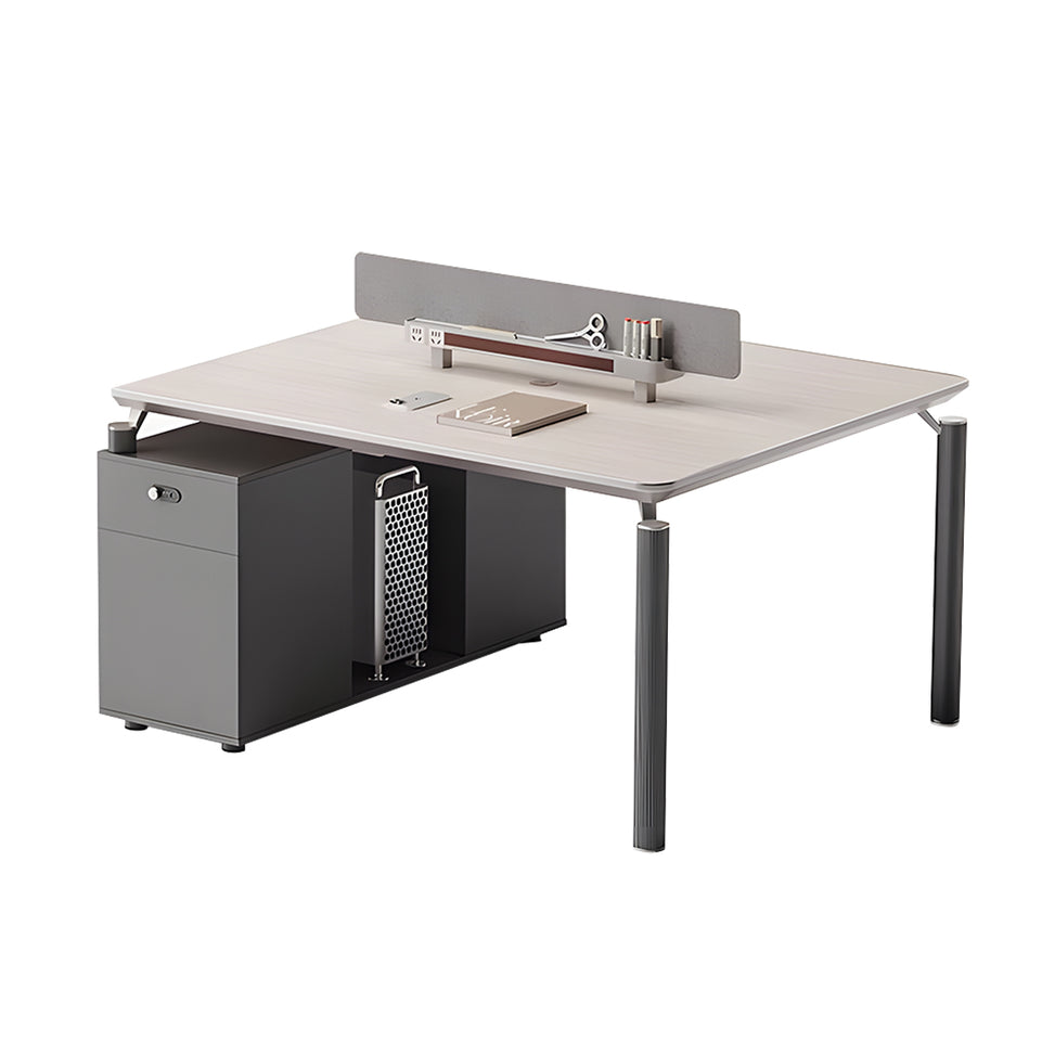 Modern Office Desk with Under-Desk Storage Cabinet for Office Staff BGZ-2056