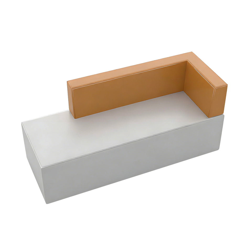 Premium Modular Leather Corner Sofa with High-Resilience Cushions for Office Lounges, Reception, and Meeting Areas JDZH-2080