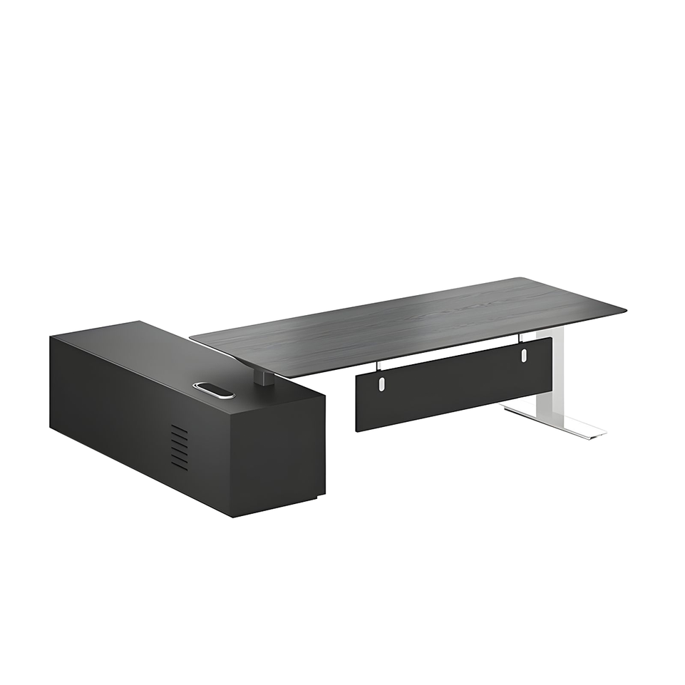 Modern Electric Office Desk Adjustable Height Storage Drawers LBZ-2264