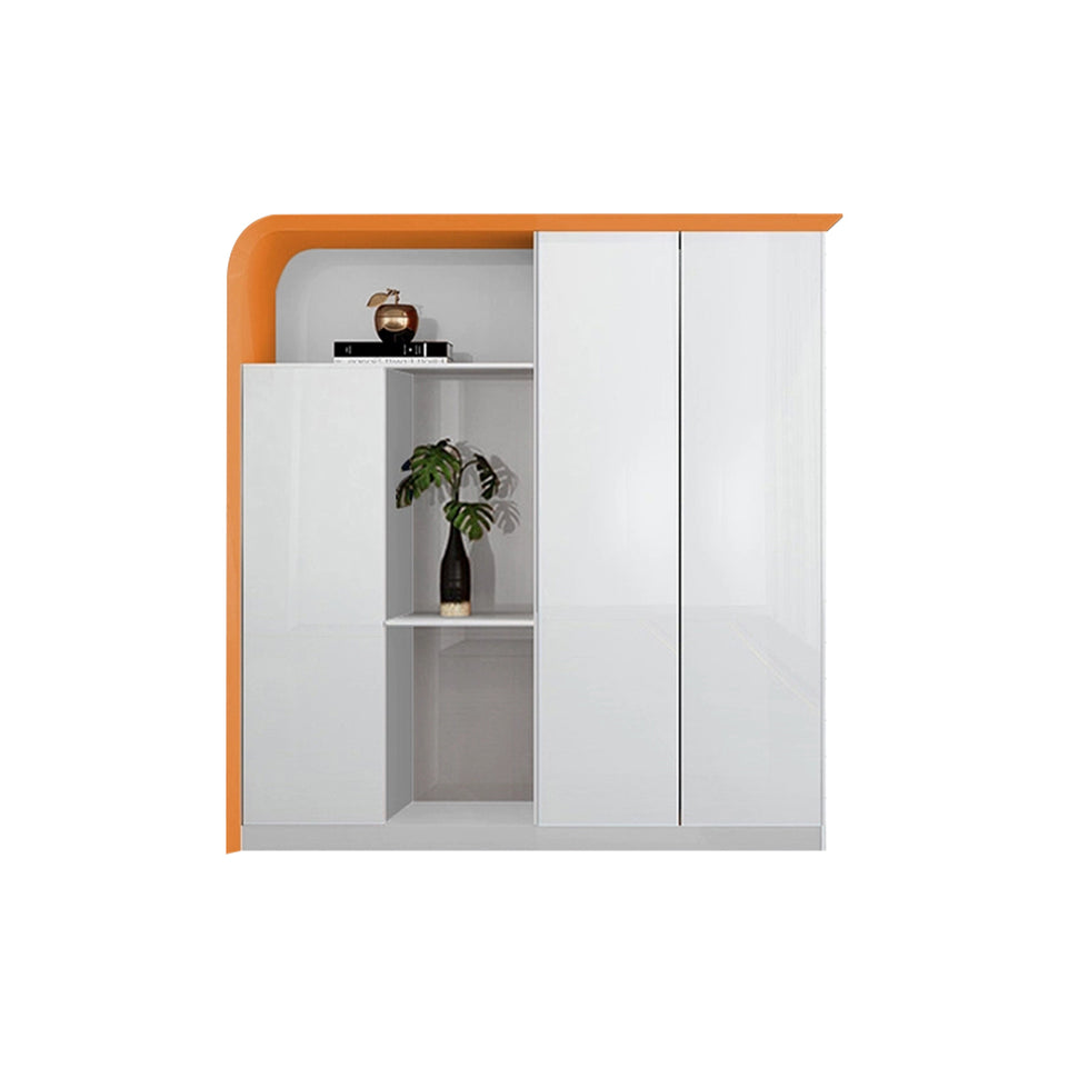 Modern White Executive Desk Stylish White Lacquer Office Desk LBZ-1050