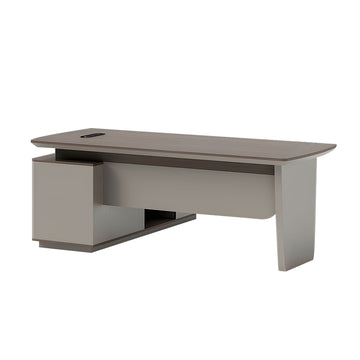 Luxury Executive Desk With Nappa Leather Inlay For CEO And Manager Offices, High-Capacity Storage And Advanced Digital Lock LBZ-2179