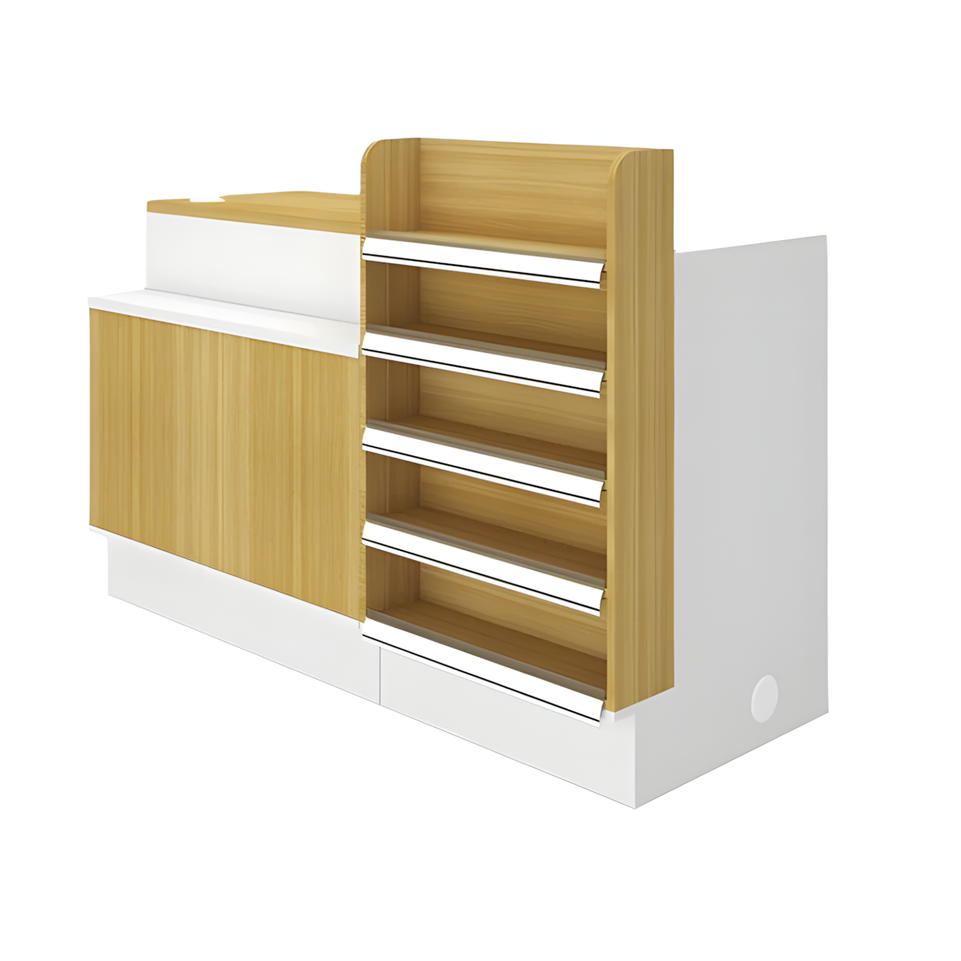 Supermarket convenience store small bar counter front desk reception desk JDT-7107