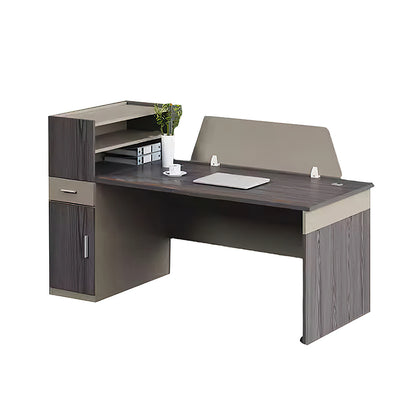 Classic Storage Computer Desk Office Table Modern Spacious Studio Writing Desk YGZ-10102