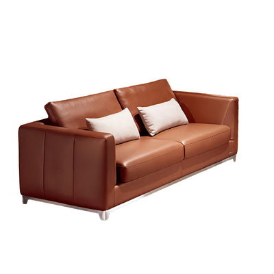 Leather Sofa Ensemble for a Relaxed Atmosphere in Living Room and Lobby BGSF-1019