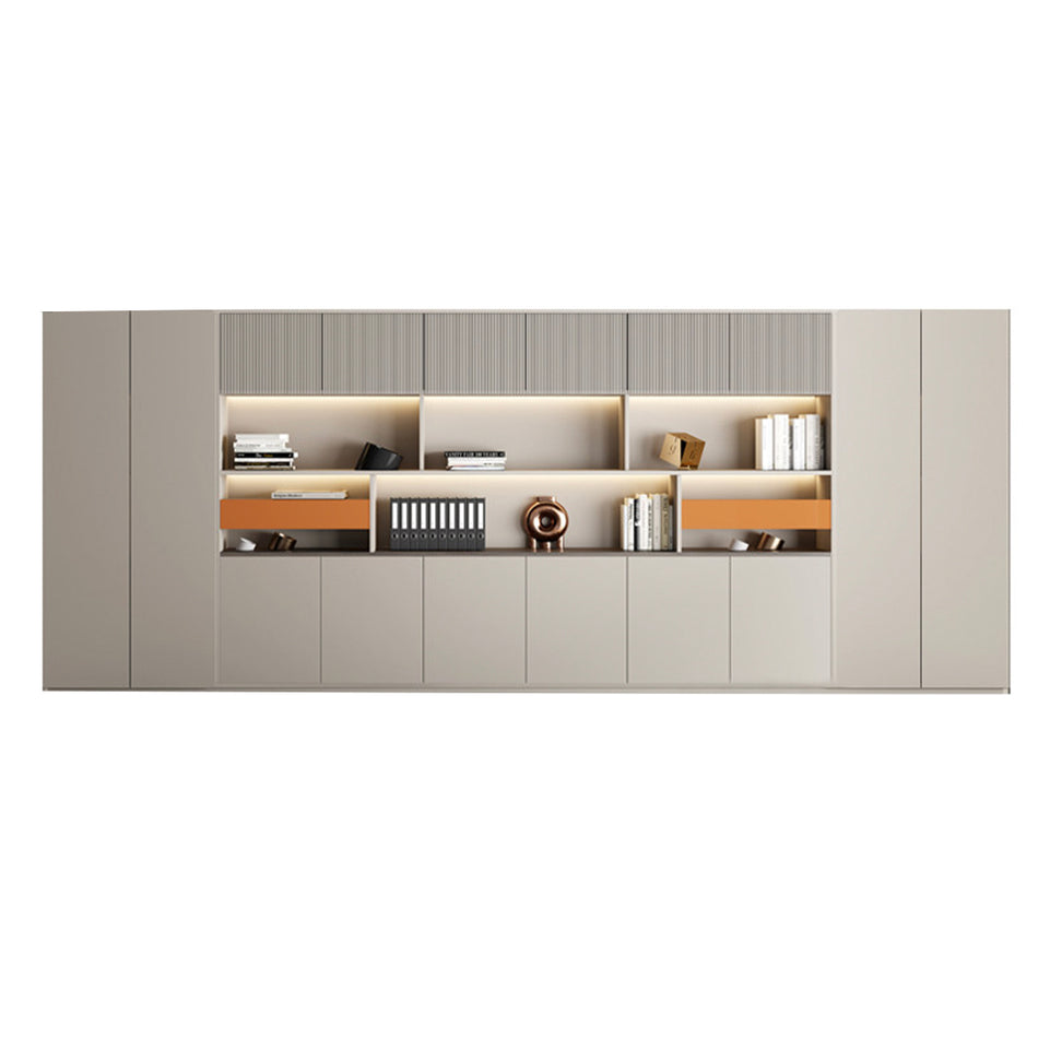 File Cabinet 79 in Tall with LED Lighting for Office