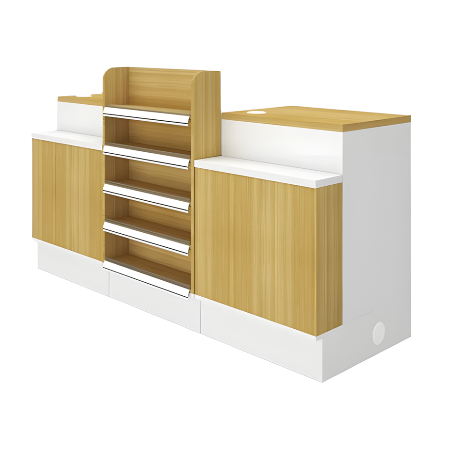 Supermarket convenience store small bar counter front desk reception desk JDT-7107