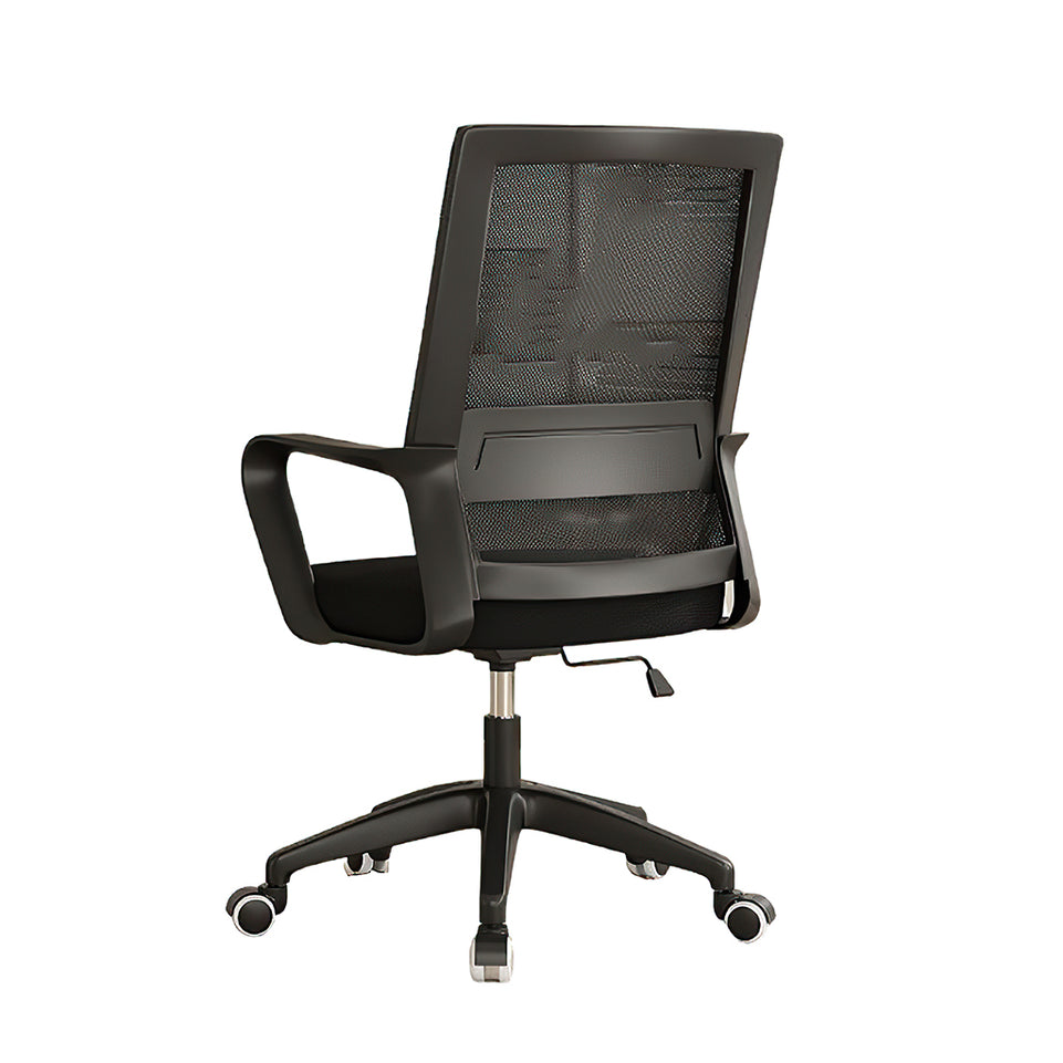 Computer Office Chair High Back Elbow Support and Casters Ultimate Staff Chair for Style and Comfort BGY-1028