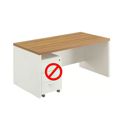 Office Desk Computer Desk Boss Desk Simple Modern Single Staff Position Desktop Home Simple Light Luxury YGZ-1058