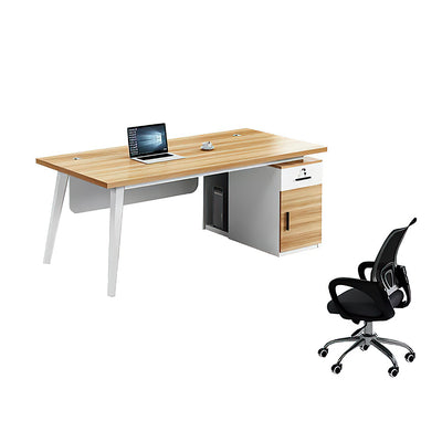 Modern Office Furniture Set Computer Desk Chair Combination Staff Table Employee Workstation Single Person  YGZ-1055