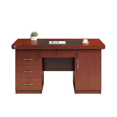 Unit solid wood painted office desk sticker YGZ-1053