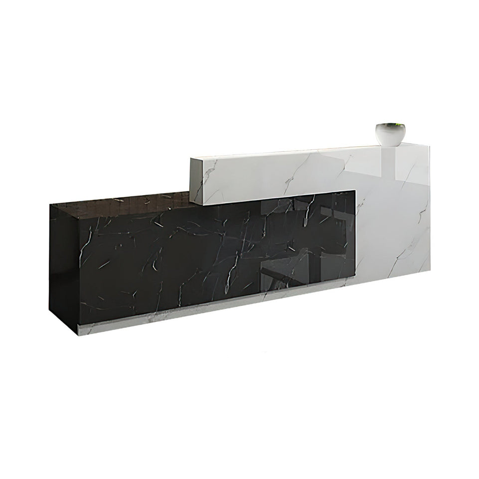 Two-Tone Modern Reception Desk JDT-047