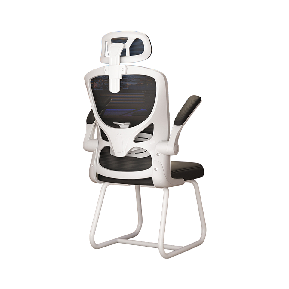 Ergonomic Office Chair With Breathable Mesh, Adjustable Headrest And Lumbar Support BGY-2051