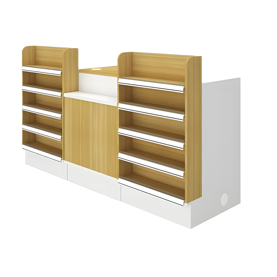 Supermarket convenience store small bar counter front desk reception desk JDT-7107