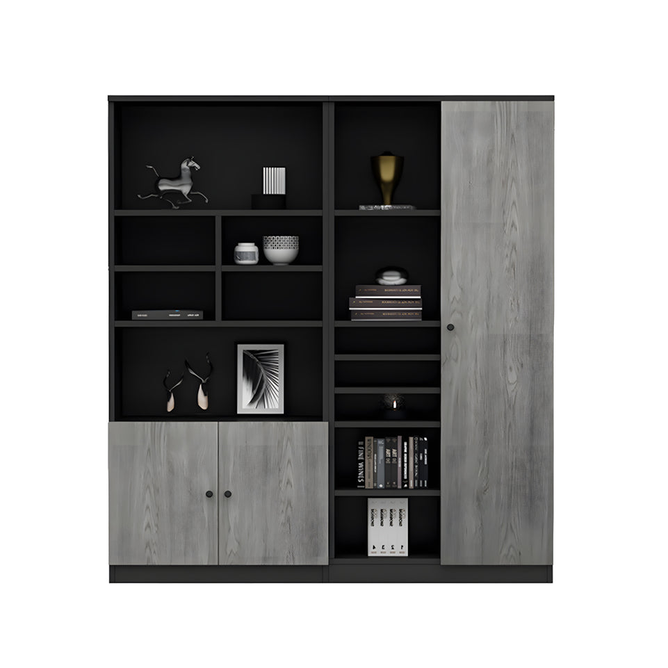 Office Executive Desk With curtain board with wiring hole Steel Leg Adjuster Foot LBZ-1078