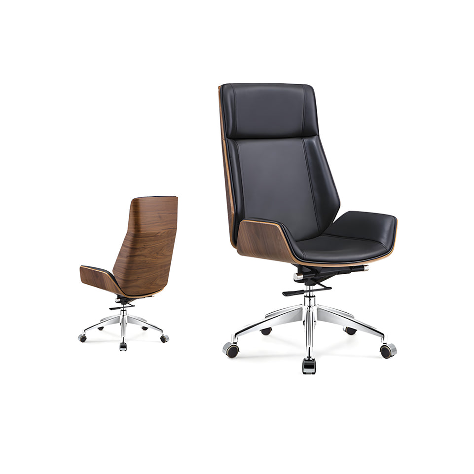 Computer Office Desk Executive Baffle Large Capacity Storage L shape Executive Desk With Upgraded Design LBZ-1024