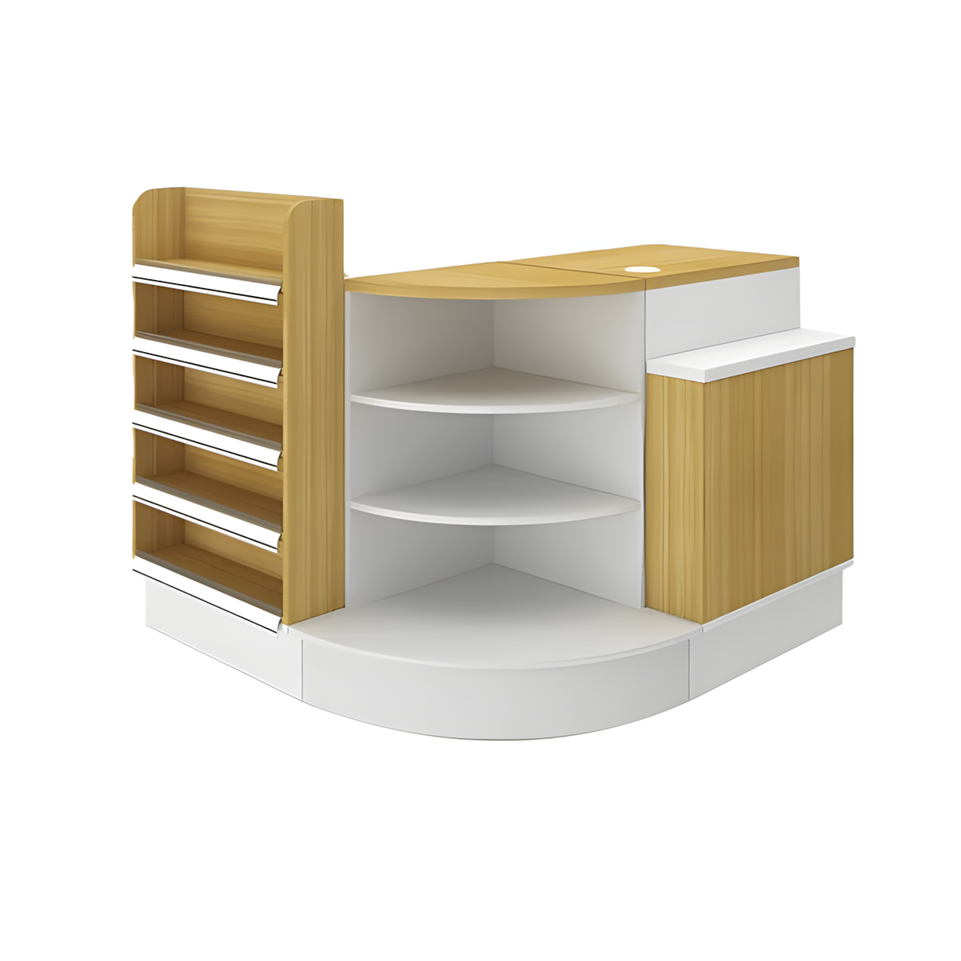 Supermarket convenience store small bar counter front desk reception desk JDT-7107