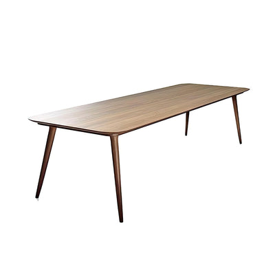 Rectangular Solid Wood Conference Table Modern Office Desk HYZ-1052
