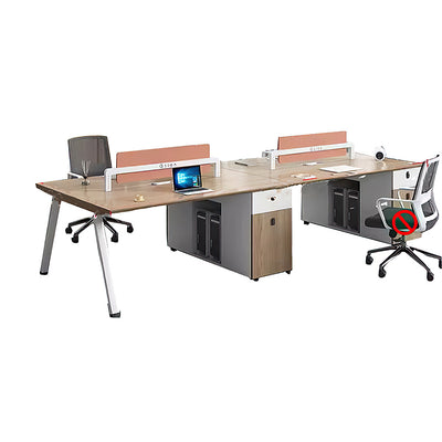 Fashion Office Furniture Desk with Large Capacity Studio Desk with Storage File Cabinet YGZ-1090
