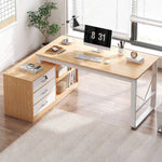 The Impact of an Elegant Classic Fashion L Shaped Office Desk on Staff YGZ-1043