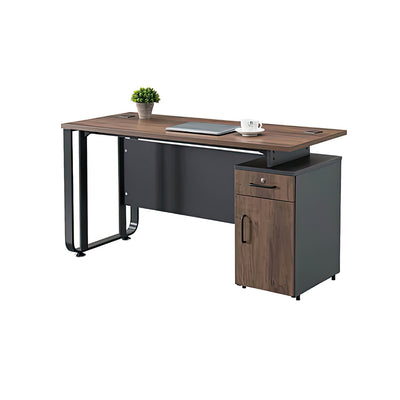 Industrial Style Office Computer Desk Staff  Single Minimalist Modern YGZ-1044