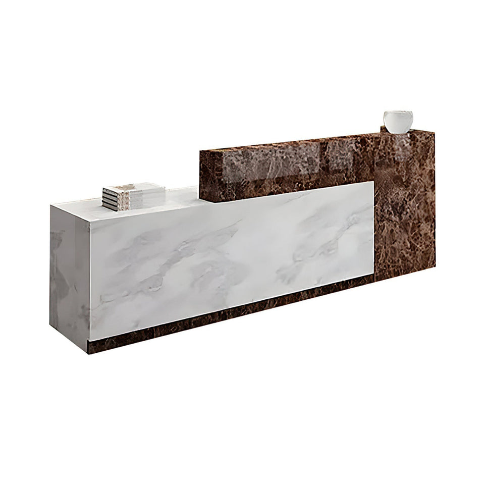 Two-Tone Modern Reception Desk JDT-047