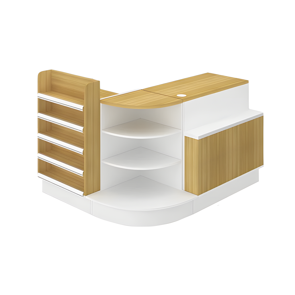 Supermarket convenience store small bar counter front desk reception desk JDT-7107