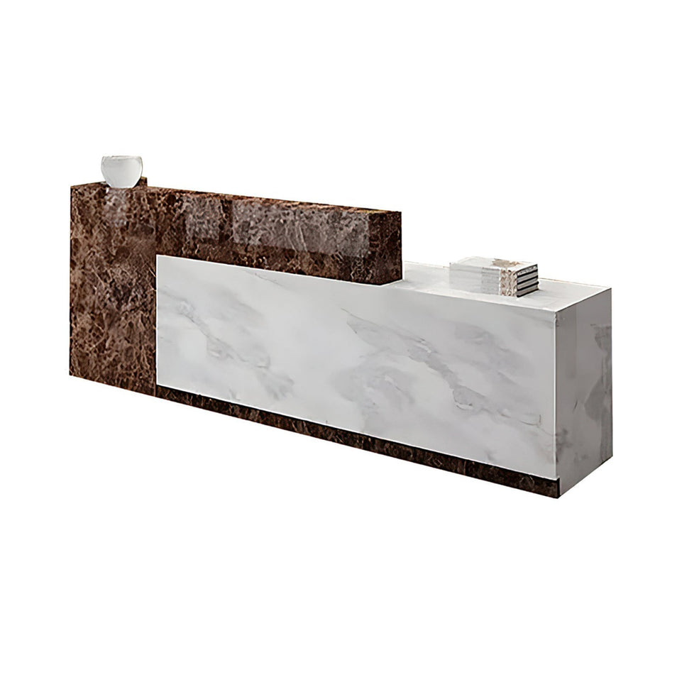Two-Tone Modern Reception Desk JDT-047