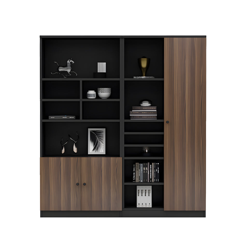 Office Executive Desk With curtain board with wiring hole Steel Leg Adjuster Foot LBZ-1078