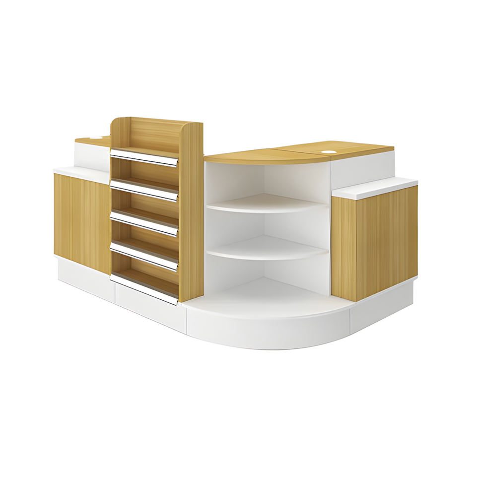 Supermarket convenience store small bar counter front desk reception desk JDT-7107