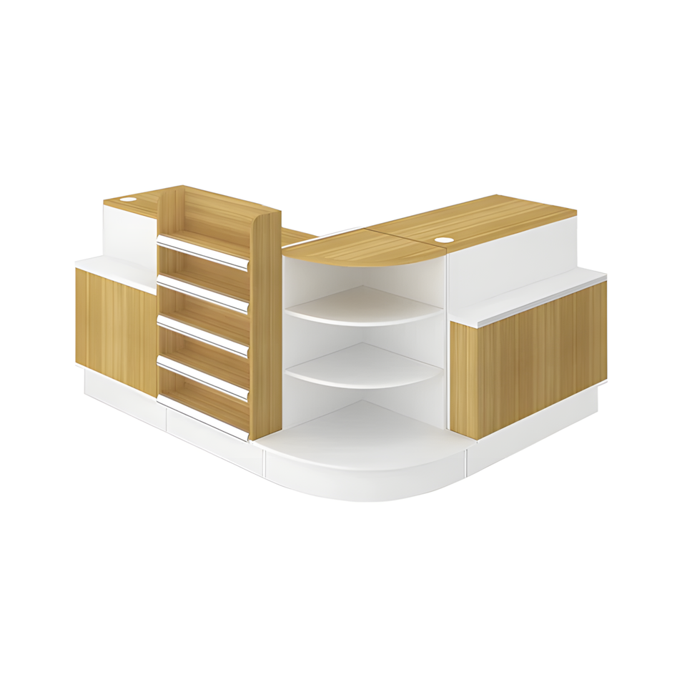 Supermarket convenience store small bar counter front desk reception desk JDT-7107