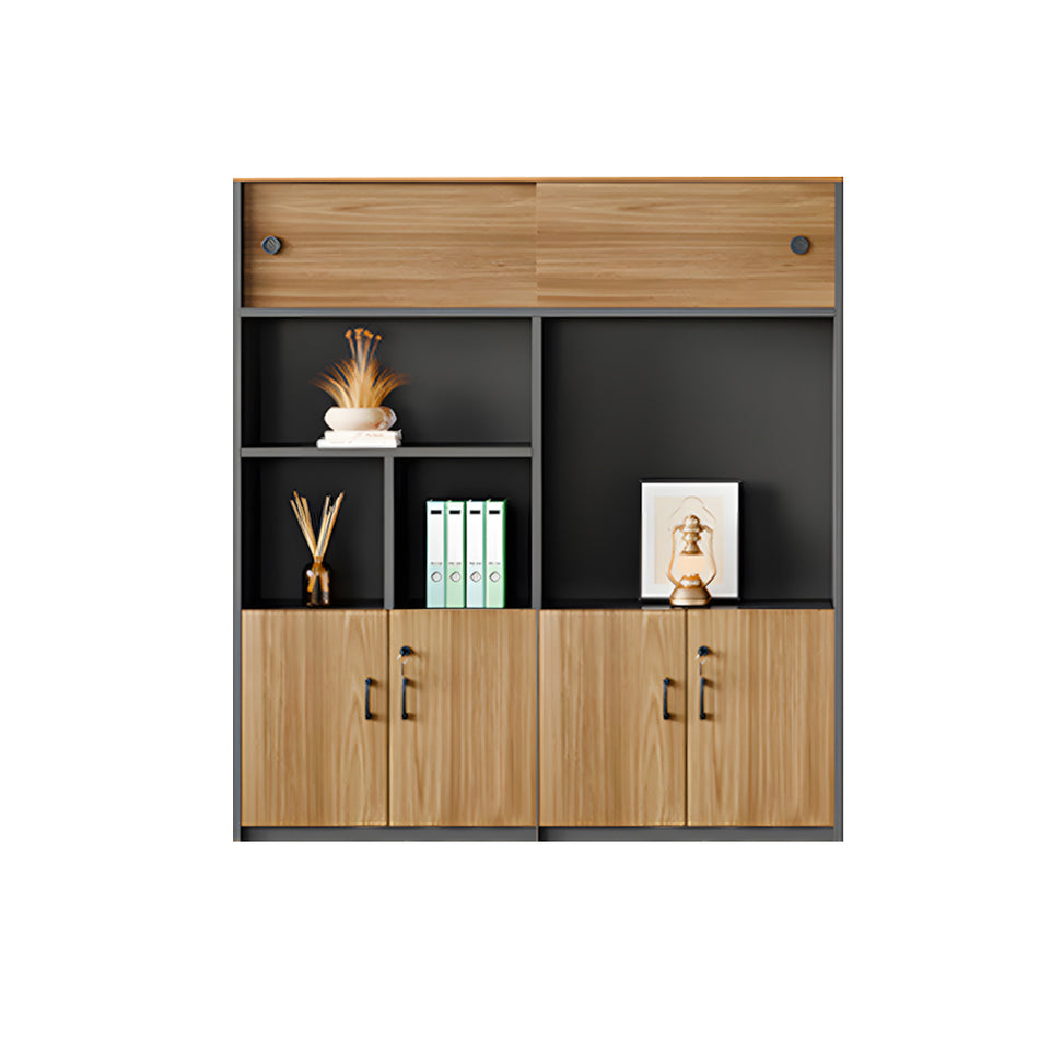 Computer Office Desk Executive Baffle Large Capacity Storage L shape Executive Desk With Upgraded Design LBZ-1024