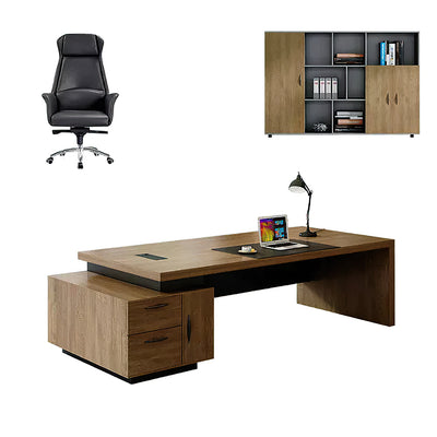 Commercial Office Furniture Set Executive Desk Chair Thickened Boss Computer Desk LBZ-1025