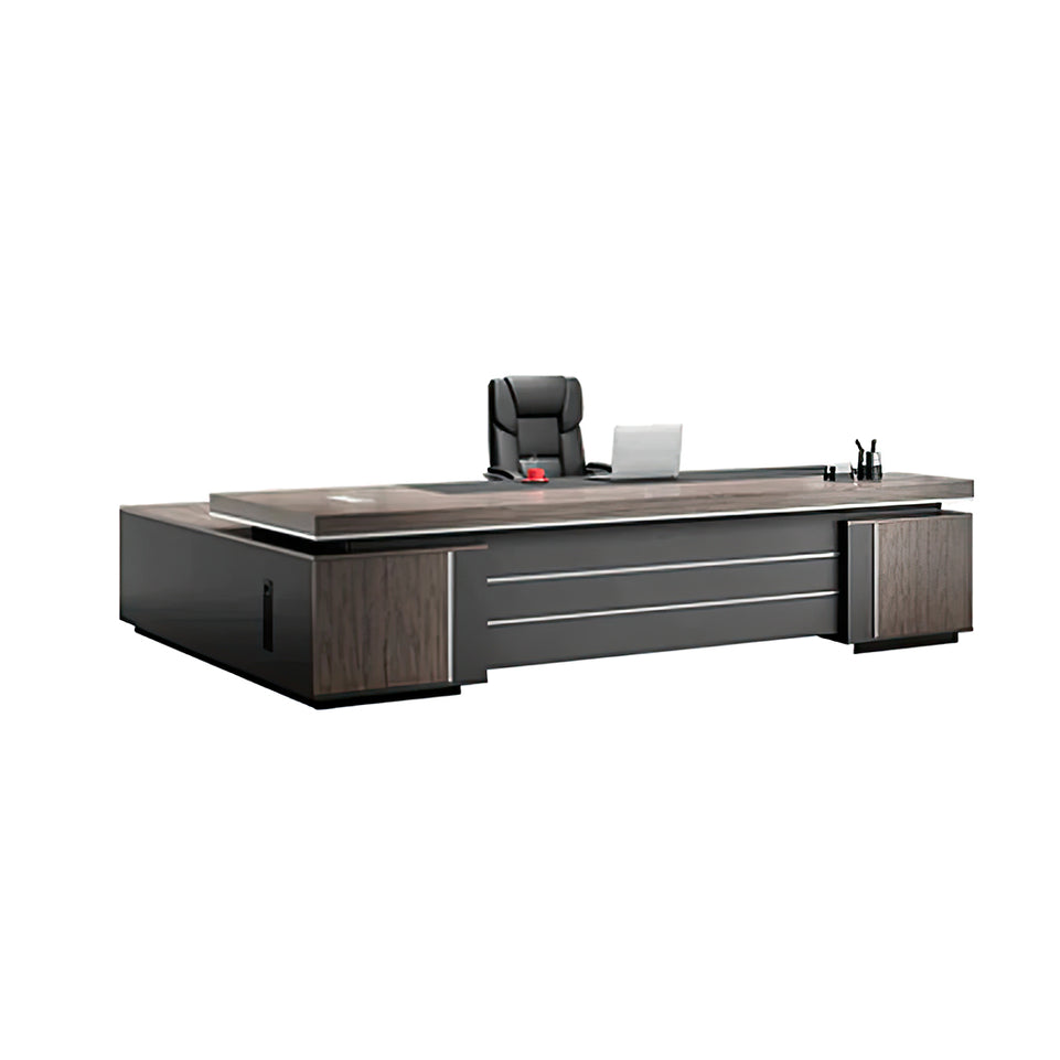 Luxury Office  Double Cabinet President Desk LBZ-102