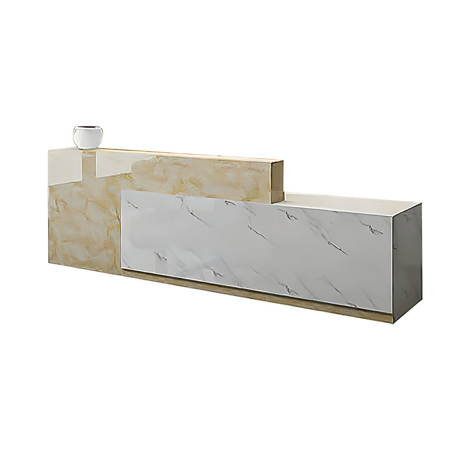 Two-Tone Modern Reception Desk JDT-047