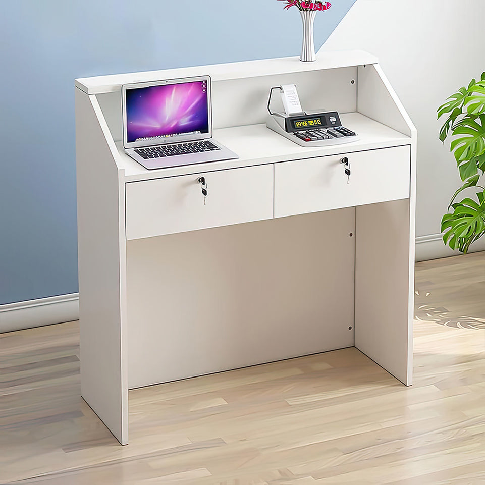 Fashion Front Desk Reception Counter Stylish and Aesthetic Suitable for Fast Food Restaurants JDT-1062