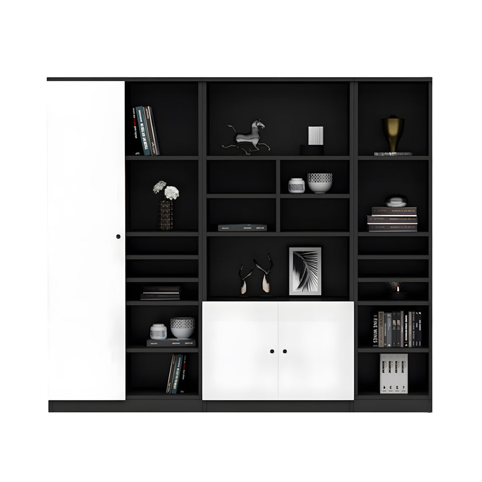 Office Executive Desk With curtain board with wiring hole Steel Leg Adjuster Foot LBZ-1078