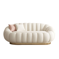 Cream Style Lazy Sofa Reclining Sleepy Pumpkin Sofa Chair BSF-2066