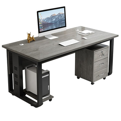 Office desk simple modern computer desk with chest of drawers boss desk  LBZ-10142