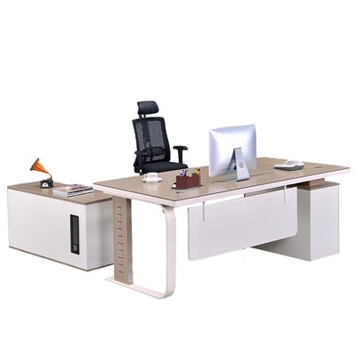 Simple modern organization unit leadership office desk and chair LBZ-10114