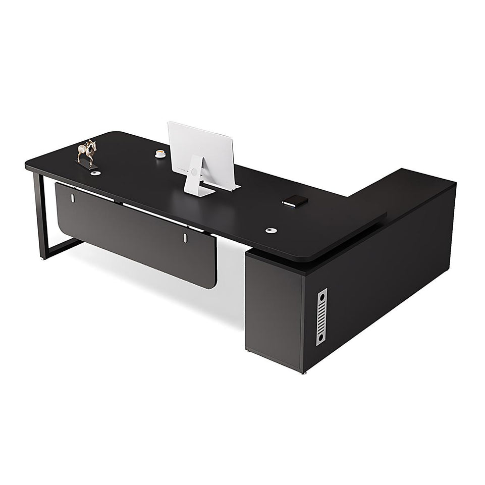 Executive Office Desk Set Modern Design Spacious Functional LBZ-2131