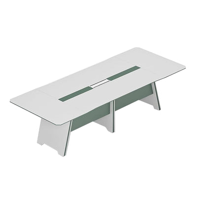 High-end Simple Modern Office Furniture Office Desk Conference Table Rectangular Conference Table HYZ-10133