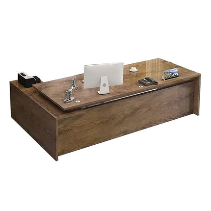 Classic Modern and Simple Solid Wood Executive Desk Boss Desk with Spacious Desktop Design LBZ-081(In Stock)