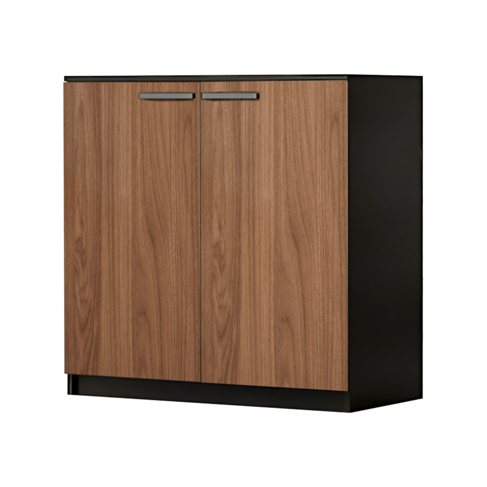 Office partition cabinet black and white storage cabinet WJG-1011