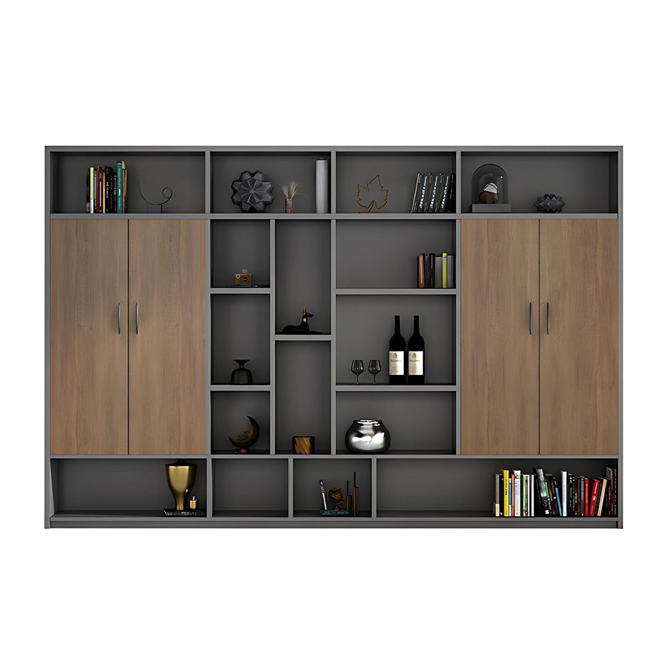 Simple modern Office Desk With Wiring Box president desk manager desk and chair combination LBZ-10106