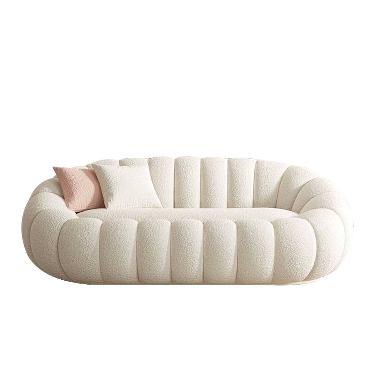 Cream Style Lazy Sofa Reclining Sleepy Pumpkin Sofa Chair BSF-2066